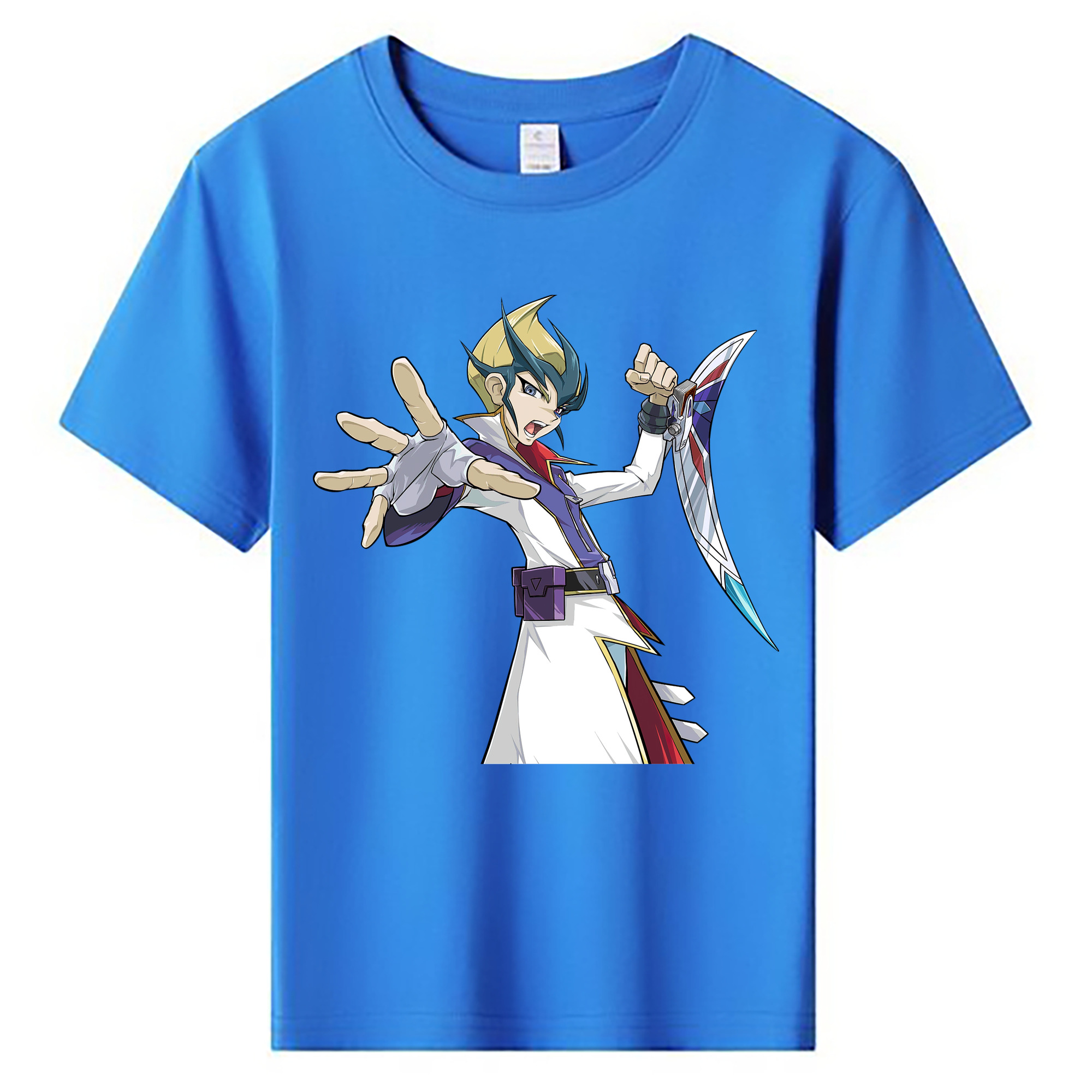 （画像用） 遊☆戯☆王 Yu-Gi-Oh! 綿100％キッズTシャツ（フロントプリント）